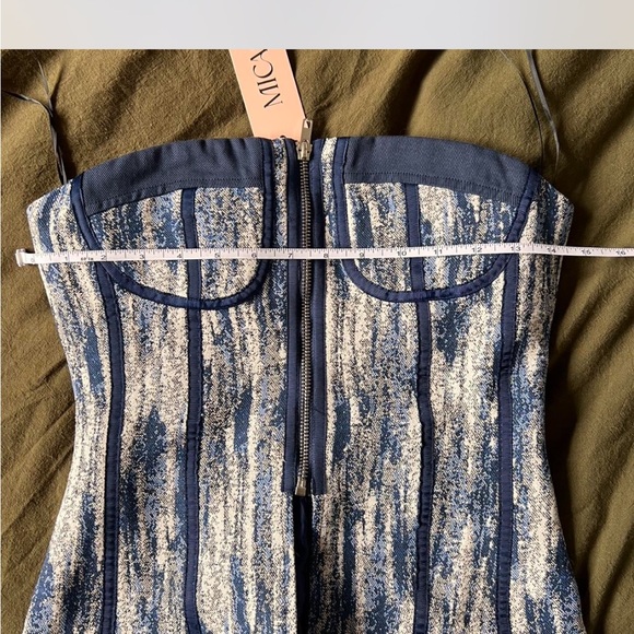 Beautiful Blue Corset Top from Micas - Picture 4 of 7